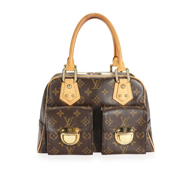 110248 fv Louis Vuitton Monogram Canvas Manhattan PM