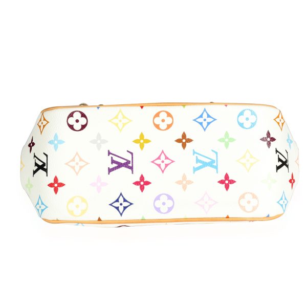 110288 stamp Louis Vuitton White Monogram Multicolore Marilyn