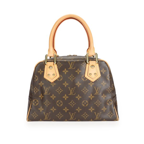 110289 pv Louis Vuitton Monogram Canvas Manhattan PMs