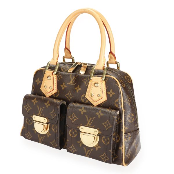 110289 sv Louis Vuitton Monogram Canvas Manhattan PMs