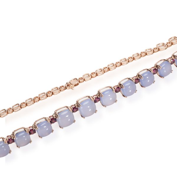 110315 clasp 5839276f 9a41 4705 898b fbfc69e6311f Effy Chalcedony Rhodolite Garnet Necklace in 14K Rose Gold 6700 ctw