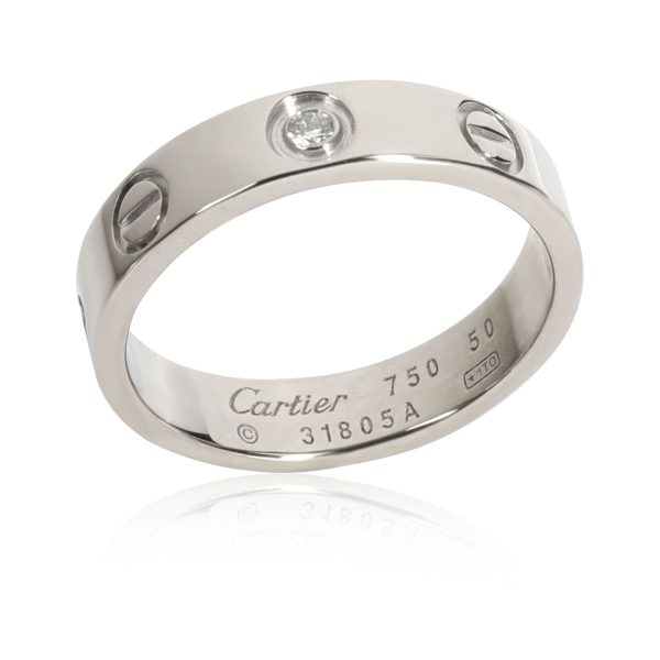 Cartier Cartier LOVE Diamond Ring in 18K White Gold 002 CTW