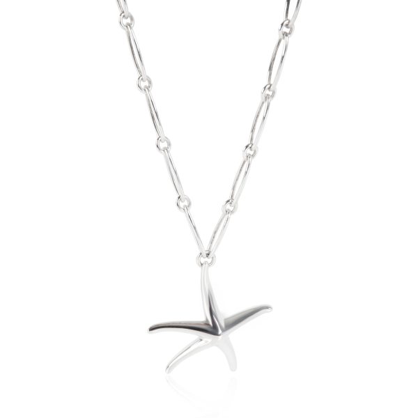 110579 fv Tiffany Co Elsa Peretti Starfish Pendant in Sterling Silver