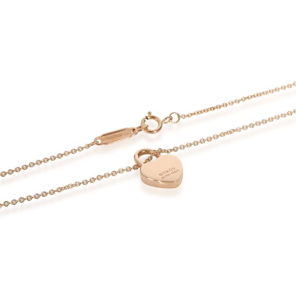 110662 clasp d428c757 36df 414b a940 4d4b4dd31cd8 Return to Tiffany Mini Heart Lock Pendant in 18K Rose Gold