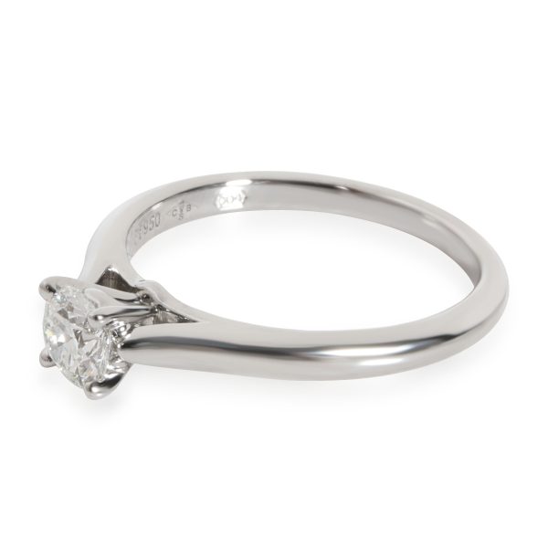 110795 sv 91eb9af3 d39e 4339 932d 3f81749b3d06 Cartier 1895 Diamond Solitaire Ring in Platinum G VVS2 030 CTW