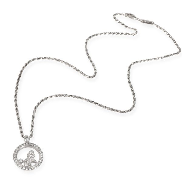 110865 pv adaac391 4ecf 448d aa3c 040aafffcf28 Chopard Happy Diamonds Starfish Pendant in 18K White Gold 05 CTW