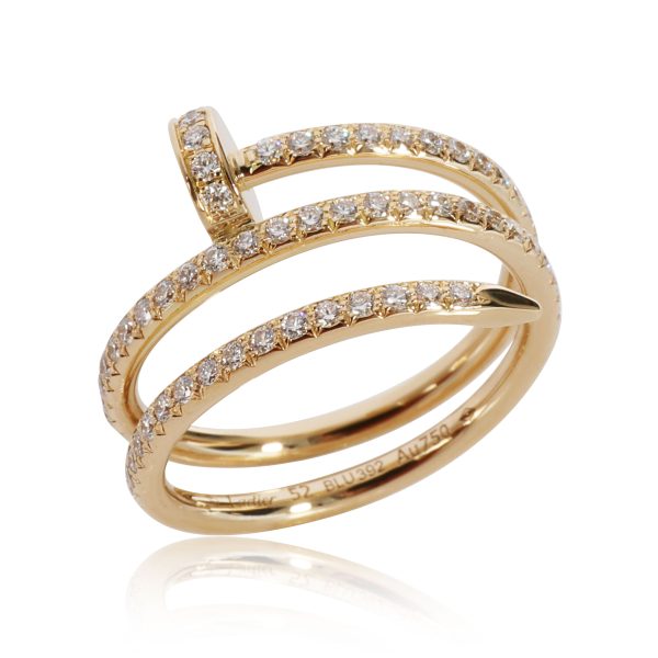 Cartier Cartier Juste un Clou Diamond Ring in 18K Yellow Gold 059 CTW