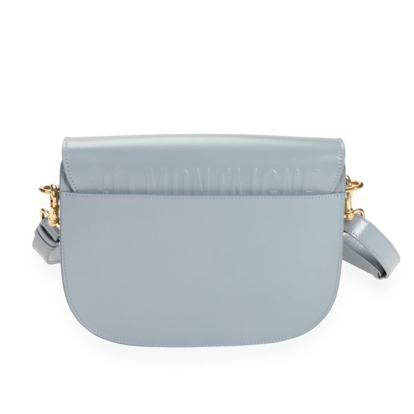 110970 pv Dior Cloud Blue Box Calfskin Medium Bobby Bag