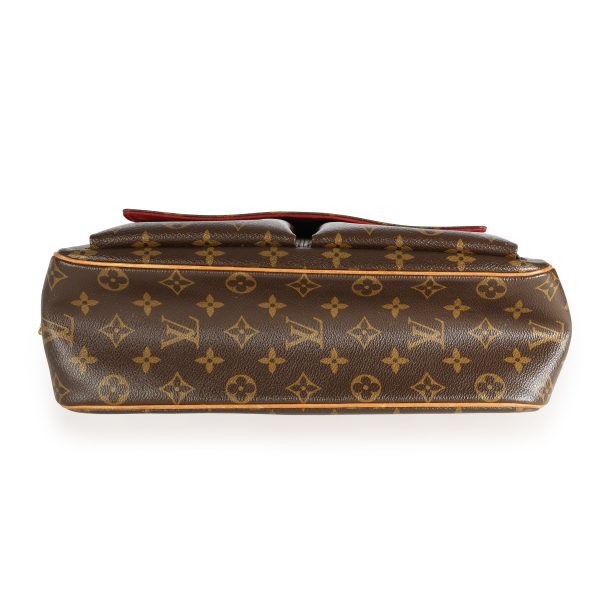 110978 stamp Louis Vuitton Monogram Canvas Viva Cite GM Bag