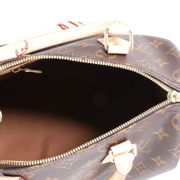 111002 av Louis Vuitton Monogram Canvas Speedy Bandoulière 25