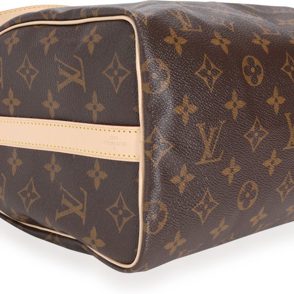 111002 box Louis Vuitton Monogram Canvas Speedy Bandoulière 25