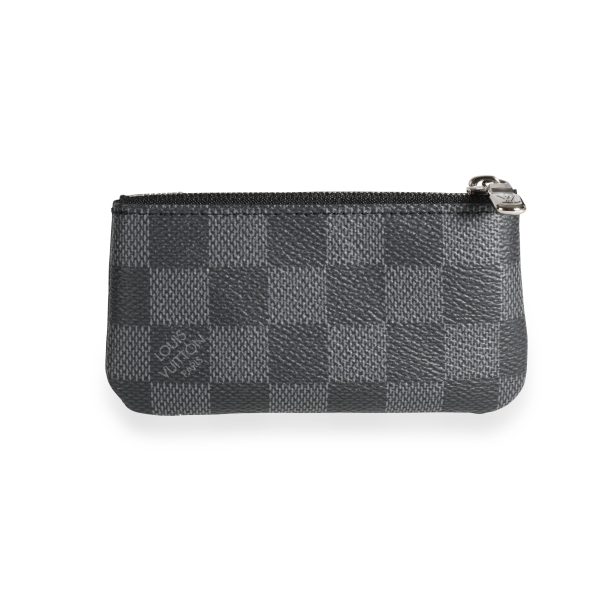 111003 fv Louis Vuitton Damier Graphite Canvas Pochette Clé