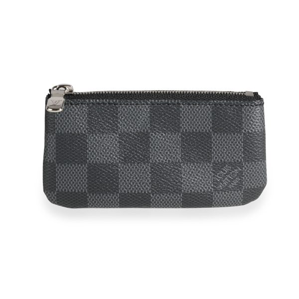 111003 pv Louis Vuitton Damier Graphite Canvas Pochette Clé