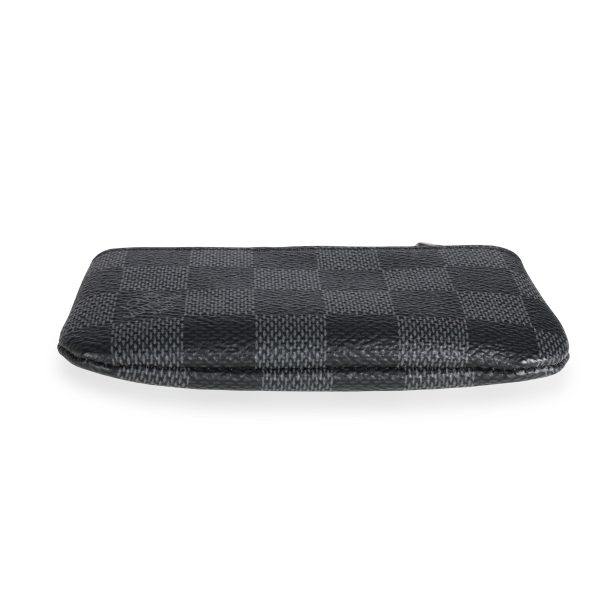 111003 stamp Louis Vuitton Damier Graphite Canvas Pochette Clé