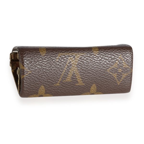 111008 stamp Louis Vuitton Vintage Canvas Monogram Lipstick Case