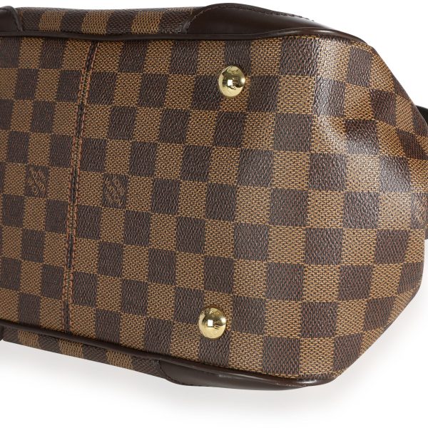 111042 clasp Louis Vuitton Damier Ebene Canvas Verona PM