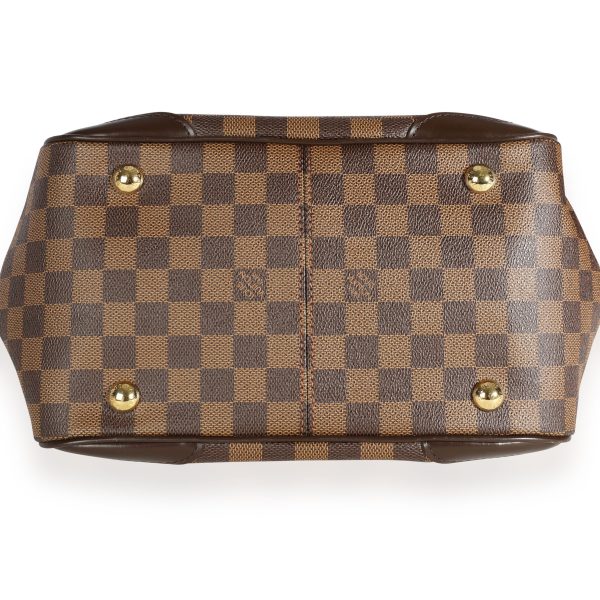 111042 stamp Louis Vuitton Damier Ebene Canvas Verona PM