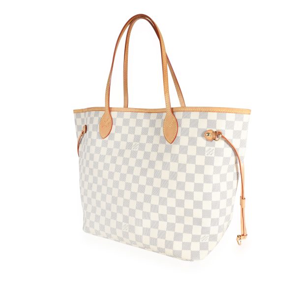 111077 sv Louis Vuitton Damier Azur Neverfull MM