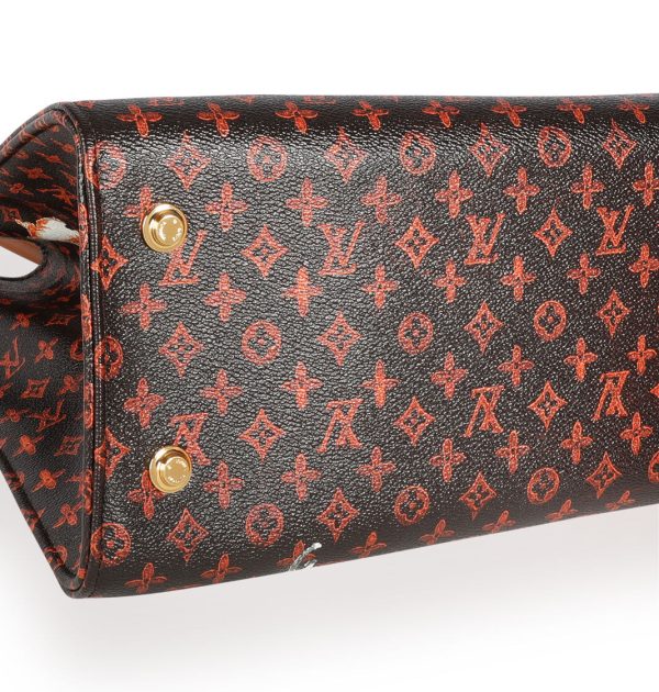 111213 clasp Louis Vuitton x Grace Coddington Limited Edition Catogram City Steamer XXL