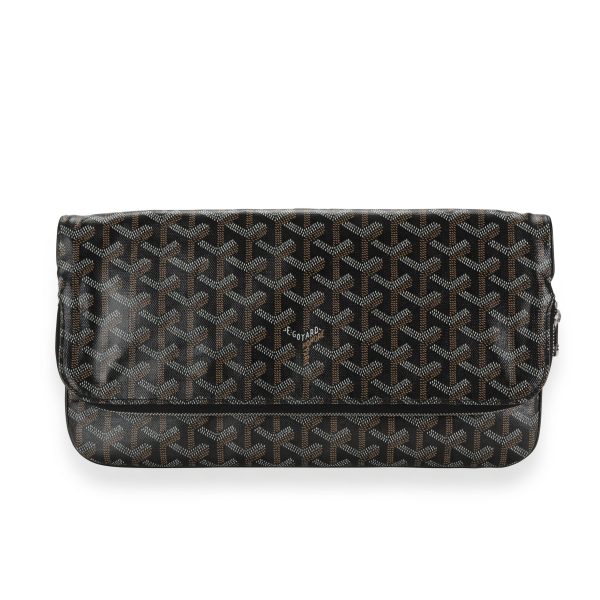 111216 fv 7fb47c52 3a73 4080 b68c 28999164f58a Goyard Black Goyardine Saint Marie Clutch