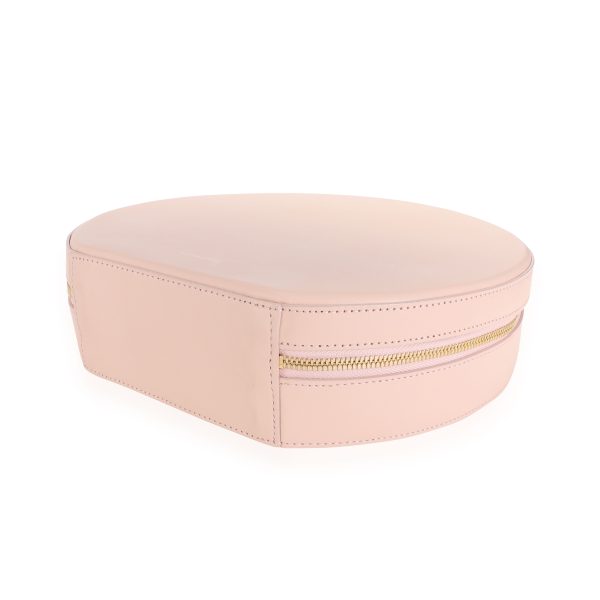 111221 box Mansur Gavriel Pink Calfskin Leather Circle Bag