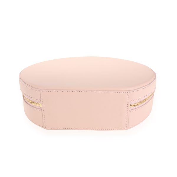 111221 stamp Mansur Gavriel Pink Calfskin Leather Circle Bag