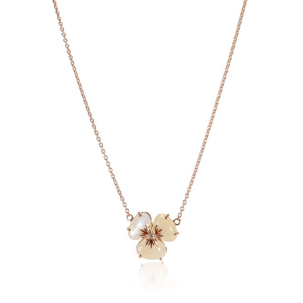 111249 fv Opal Quartz Diamond Flower Necklace in 18K Rose Gold 002 CTW