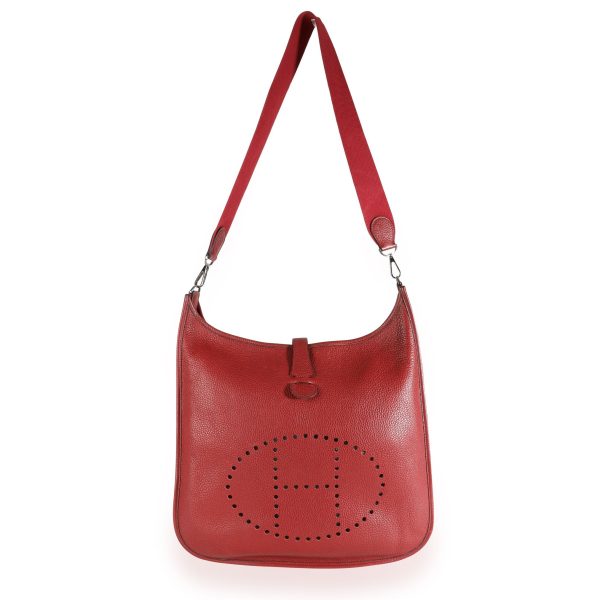 111317 bv f4d4e89f ec3f 4f9a ad75 7462ec5ae152 Hermès Rouge H Clémence Evelyne II TGM PHW