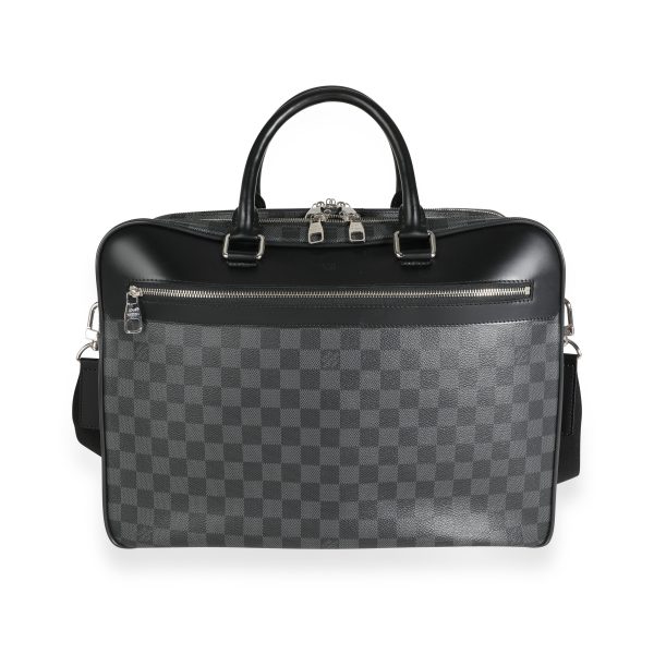 111380 fv 90971bb5 2c92 4a27 9c2d 29b7fc04c903 Louis Vuitton Damier Graphite Canvas Overnight Bag