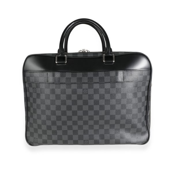 111380 pv 92cb9e30 f256 469a 9116 0c67fe6bf325 Louis Vuitton Damier Graphite Canvas Overnight Bag