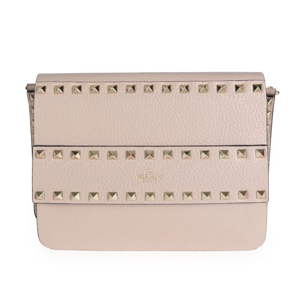 111427 fv 2d7a1110 d0af 432a a9e9 7088cf65bd0e Valentino Poudre Grainy Leather Small Rockstud Crossbody Bag