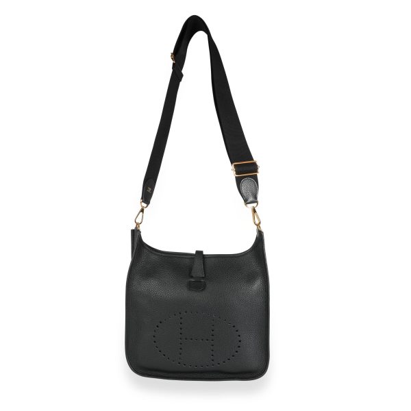 111518 bv 1c827b73 3e3c 4c11 9d8a f765d25007ce Herm√®s Black Togo Evelyne III 29 GHW