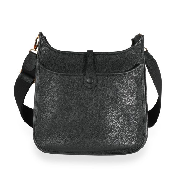 111518 pv 05731a34 f6fa 462d b797 2388439477d6 Herm√®s Black Togo Evelyne III 29 GHW