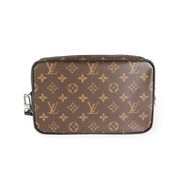 111548 pv e6a0288b 2c86 498f a1a0 54b56af5ab83 Louis Vuitton Monogram Macassar Canvas Kasai Clutch