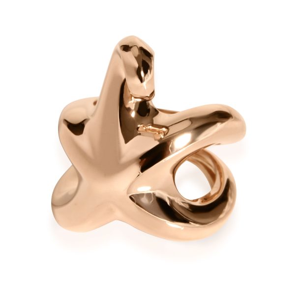 111593 fv Boucheron Starfish Ring in 18K Yellow Gold