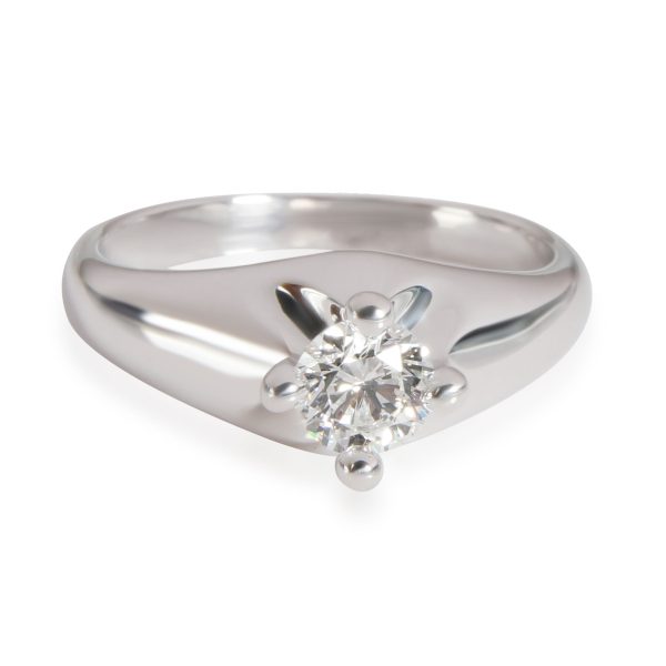 111597 fv 48f4f6c8 5712 487d b3a5 9037a2188810 Bulgari Corona Diamond Solitaire Engagement Ring in Platinum G VS2 04 CTW