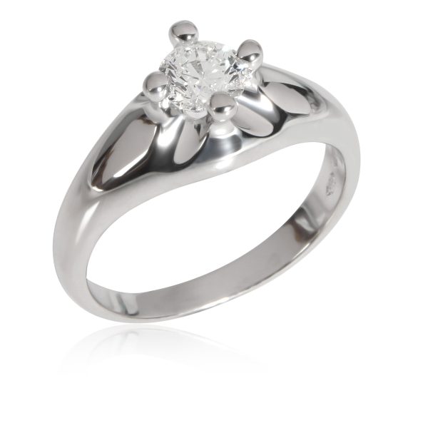 111597 pv 895ebd94 5fa7 423d 9028 f96ff6b98cb4 Bulgari Corona Diamond Solitaire Engagement Ring in Platinum G VS2 04 CTW