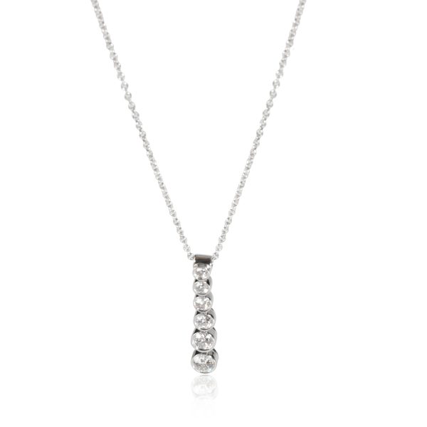 111622 fv Tiffany Co Jazz Diamond Necklace in Platinum 050 CTW