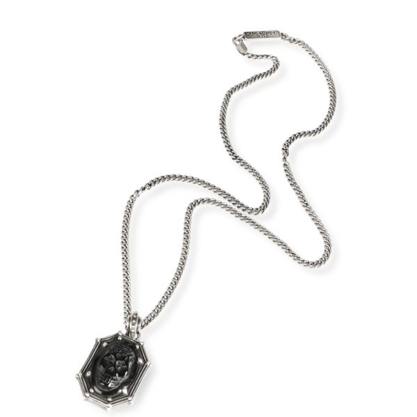 111645 pv de632c2f 2138 4b45 bae0 dec53ac27d2f King Baby Jet Industrial Texture Pendant in Sterling Silver