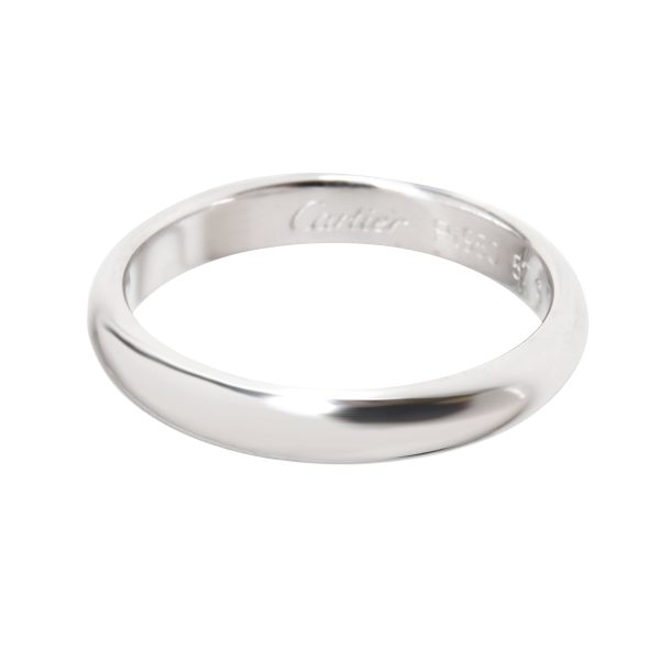 Rings Cartier 1895 Wedding Band in Platinum