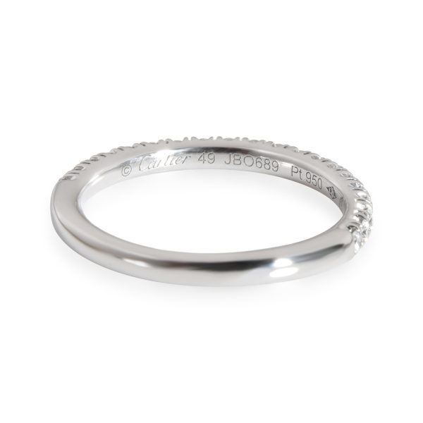 111773 bv Cartier Etincelle Diamond Band in Platinum 028 CTW