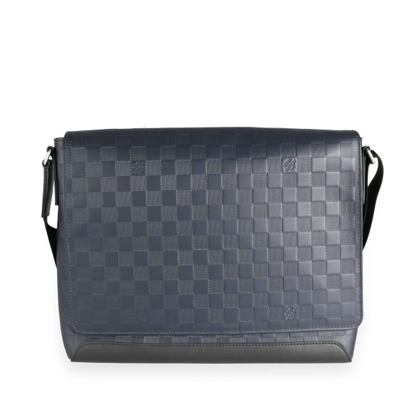 111780 fv 07b77725 30b2 42b9 bdcd 53d843f0cd62 Louis Vuitton Navy Damier Infini District MM