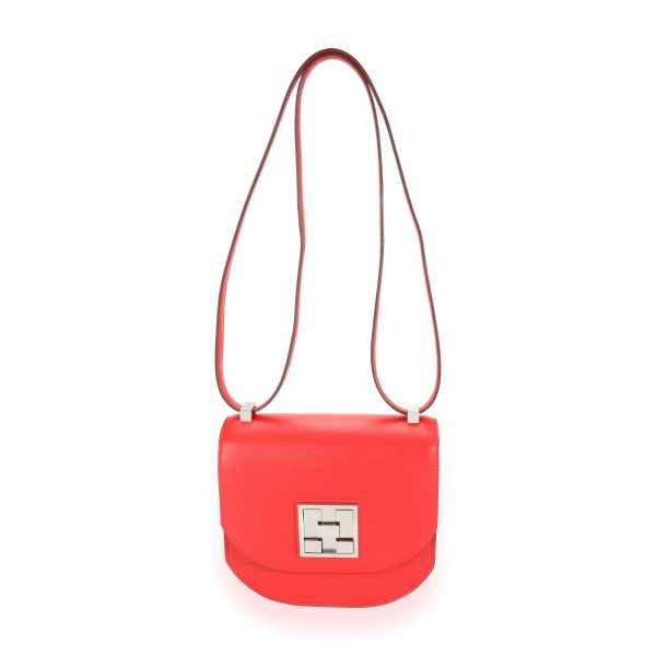 111787 fv f4f7e20a 770a 4d00 b570 4ee8d98414e8 Hermès Rouge De Coeur Epsom Mosaique Au 24 17 Bag PHW