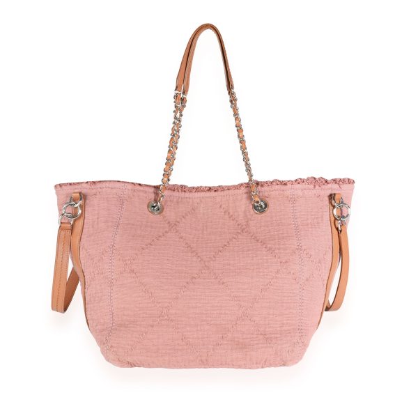 111807 pv ac4f6f6d 77c5 43a3 8c49 a8d624798281 Chanel Dusty Rose Double Face Fringe Deauville Tote