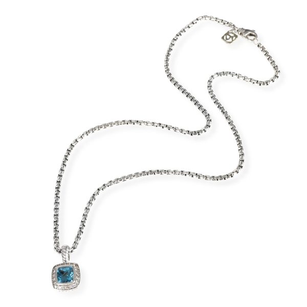 111838 pv 09073a85 ffe0 463e acfc 758b4a982cf8 Topaz Diamond Pendant David Yurman Albion in Sterling Silver 017 CTW