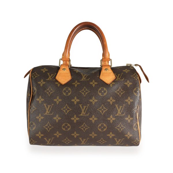 111967 fv Louis Vuitton Monogram Canvas Speedy 25