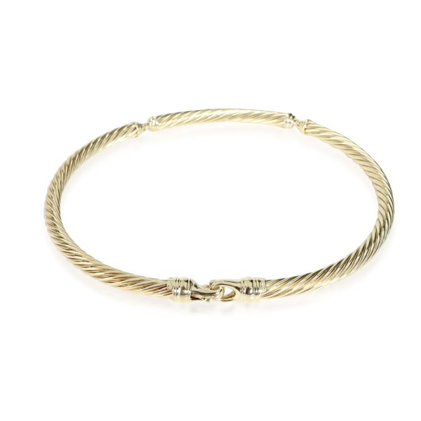 111989 bv David Yurman Metro Choker Necklace in 14K Yellow Gold