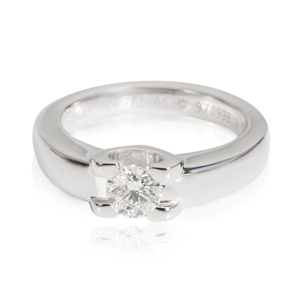 Rings Cartier Love and Symbols Diamond Engagement Ring in Platinum F VVS2 03