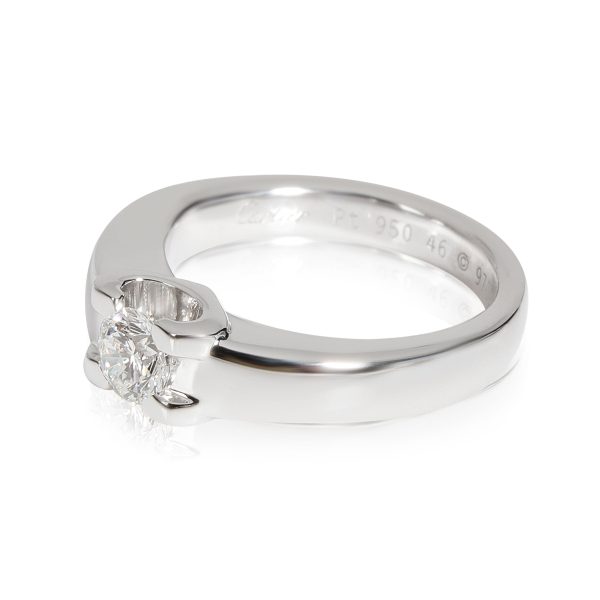 Cartier Cartier Love and Symbols Diamond Engagement Ring in Platinum F VVS2 03