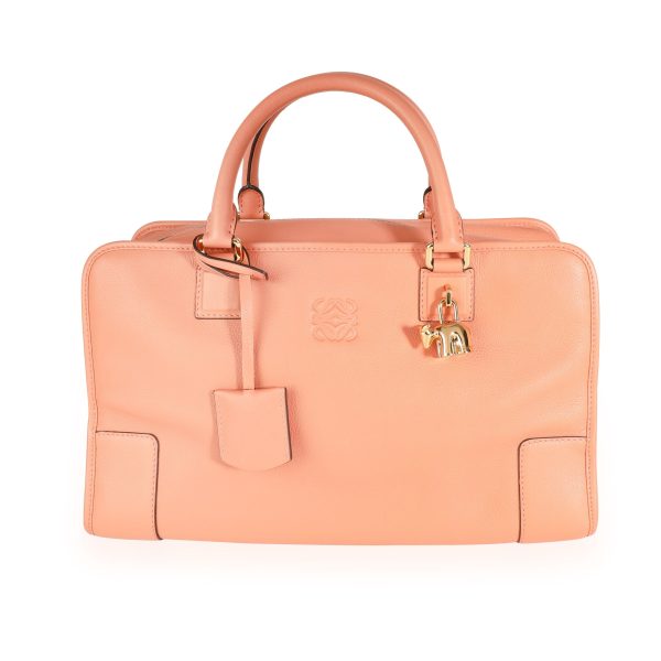 112178 fv Loewe Limited Edition Bull Charm Peach Calfskin Amazona 36